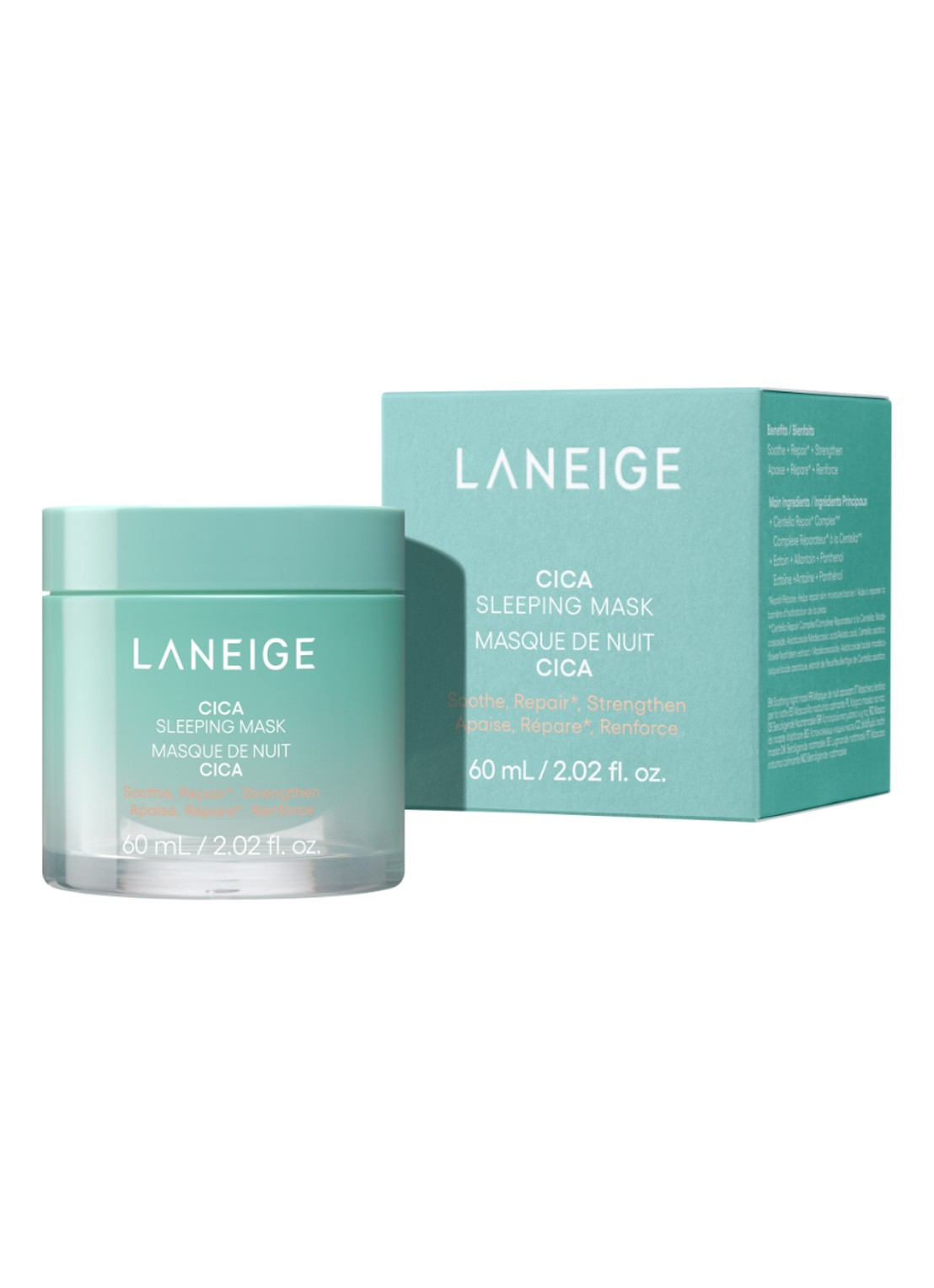 Laneige Cica Sleeping Mask - gezichtsmasker - voorkant 2 undefined