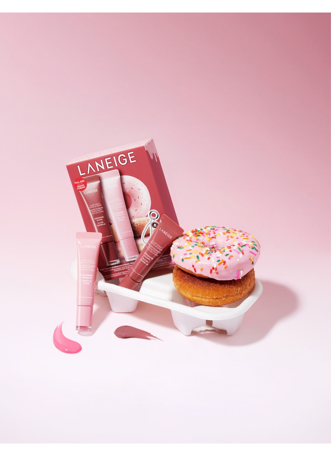 Laneige Donut Delight Lip Serum Duo - make-up set - detail 3 undefined