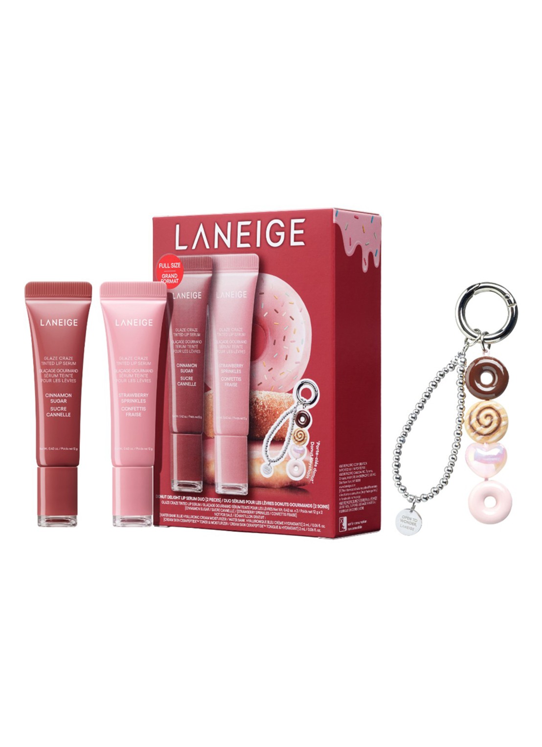 Laneige Donut Delight Lip Serum Duo - make-up set - voorkant 5 undefined