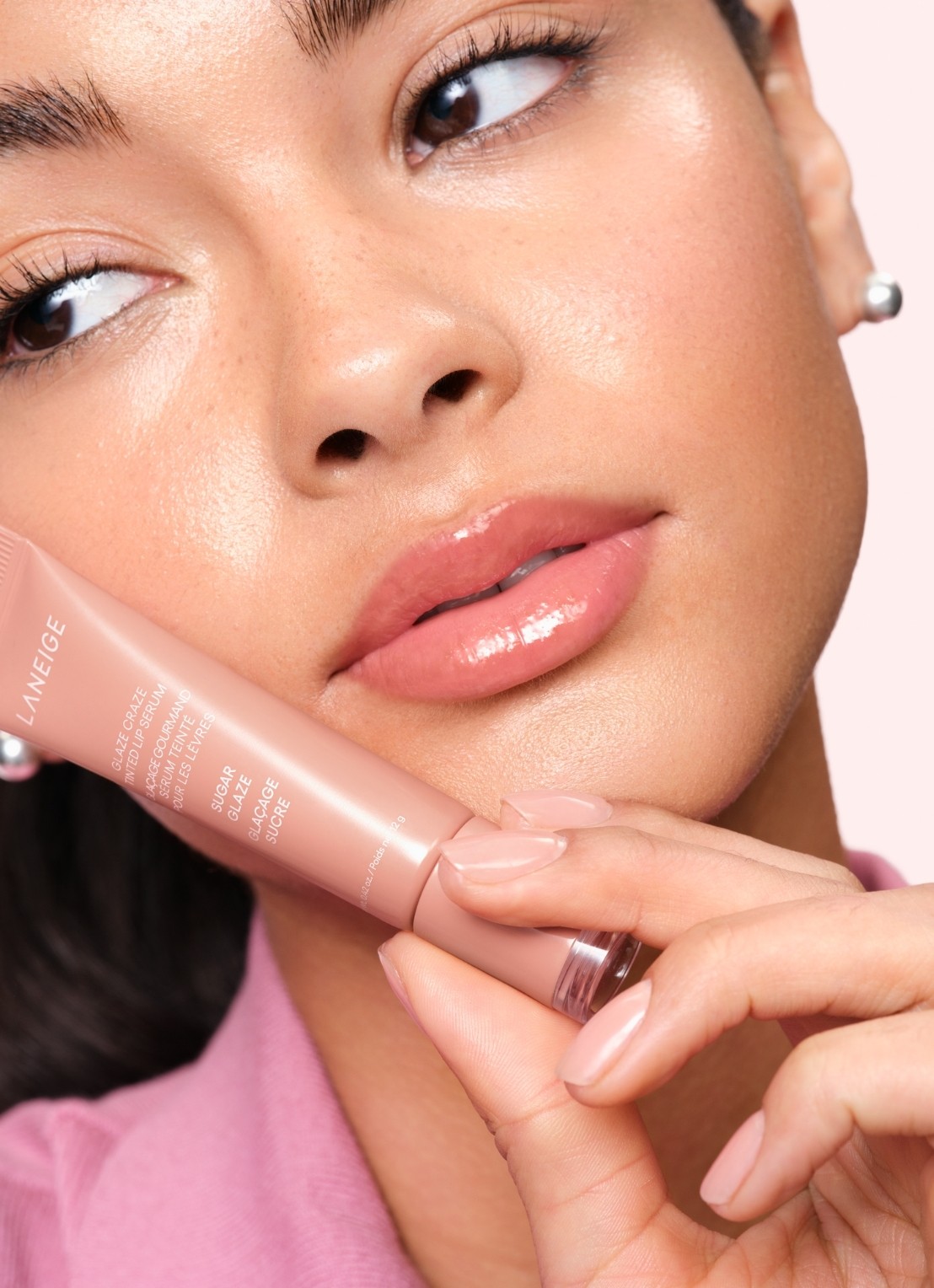 Laneige Glaze Craze Tinted Lip Serum - lipbalsem - detail 5 sugar glaze
