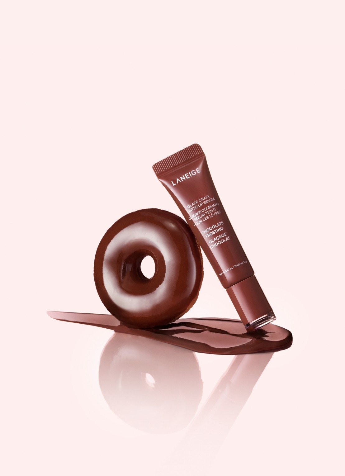 Laneige Glaze Craze Tinted Lip Serum - lipbalsem - detail 2 chocolate frosting