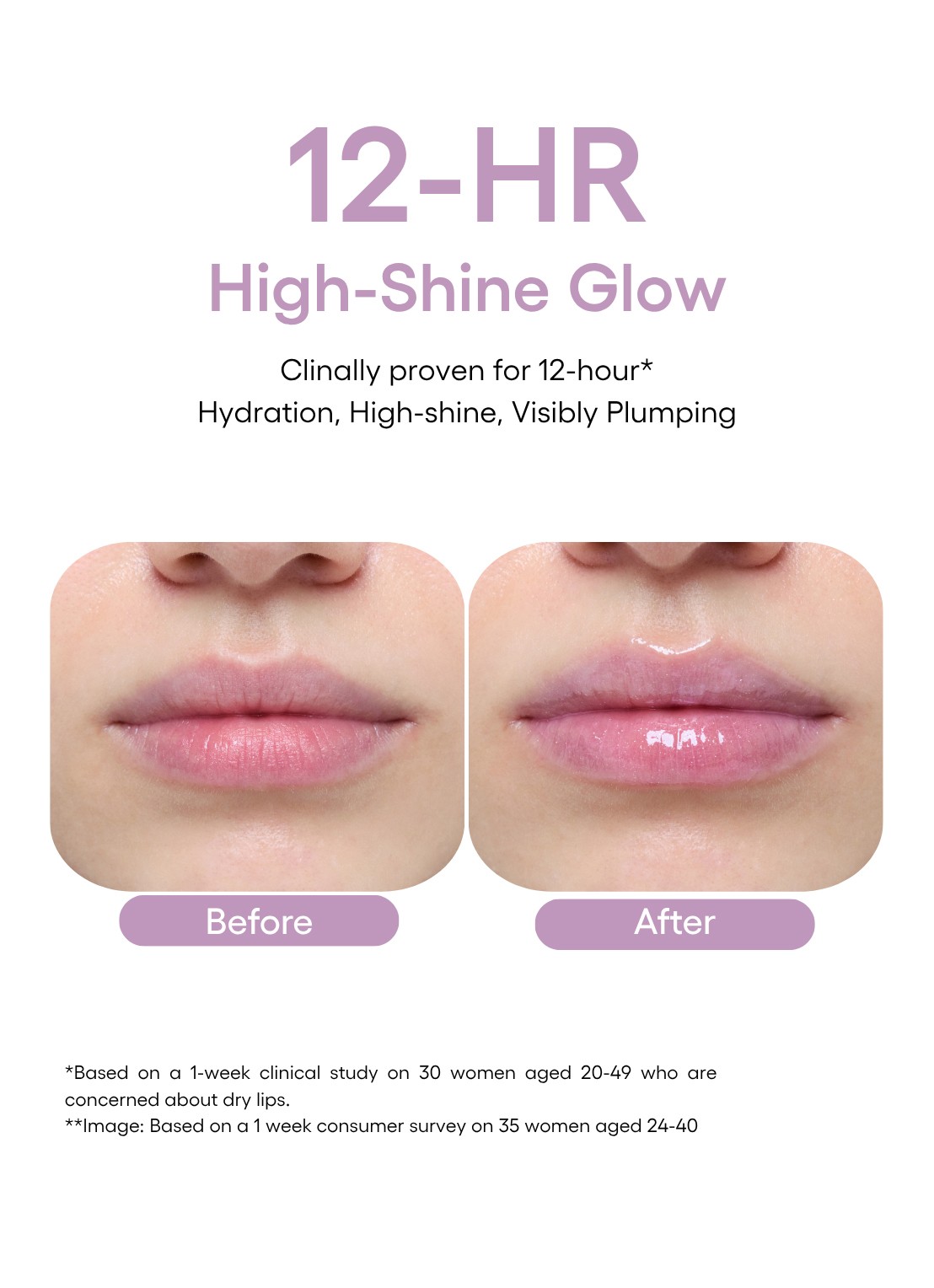 Laneige Glaze Craze Tinted Lip Serum - lipbalsem - detail 5 lavender frosting