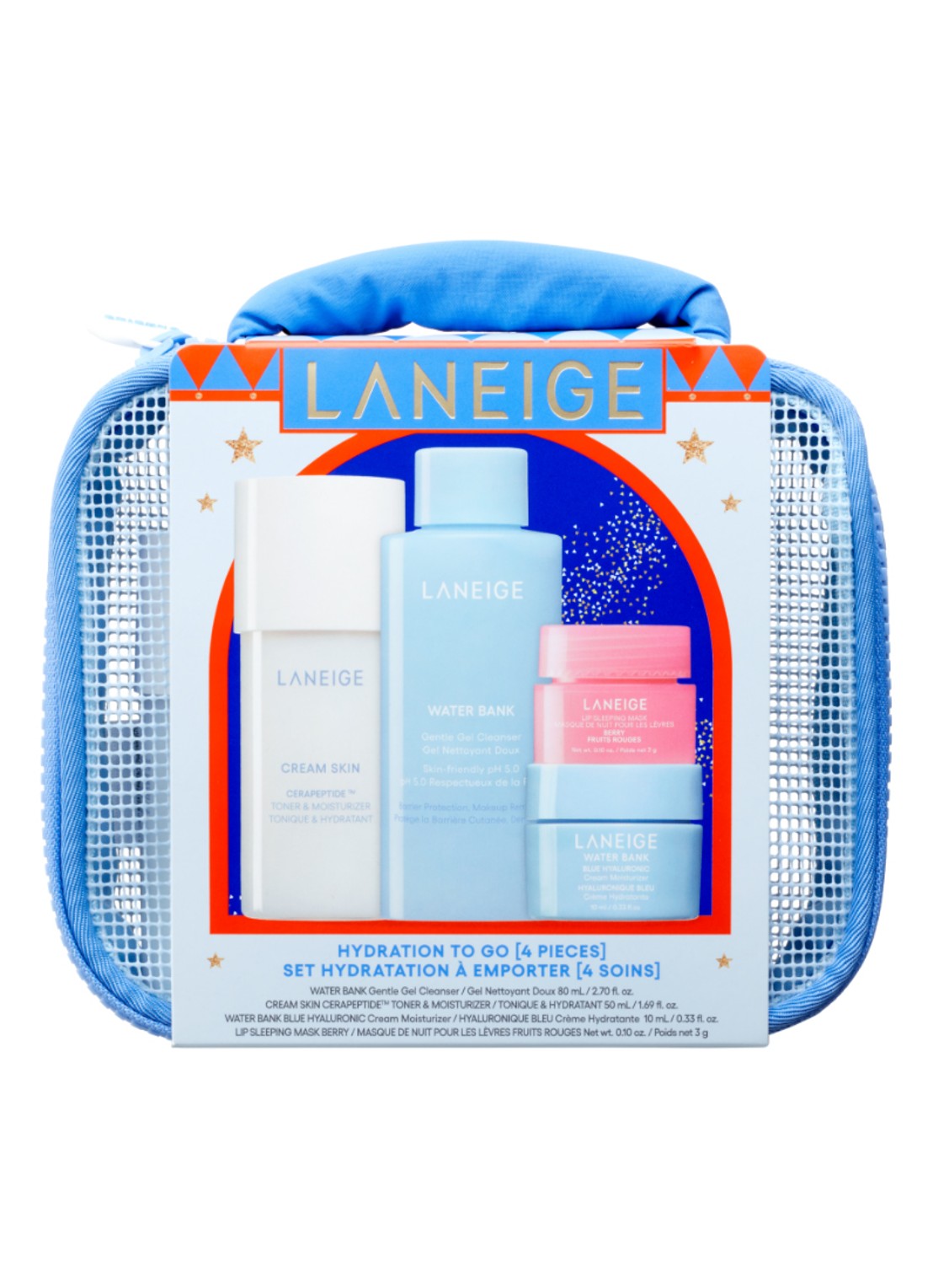 Laneige Hydration To Go - verzorgingsset - voorkant 4 undefined