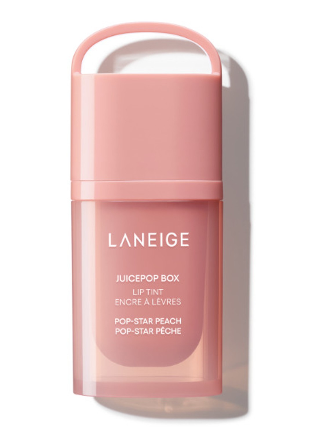 Laneige Juice Pop Box - Lip Tint - voorkant pop-star peach