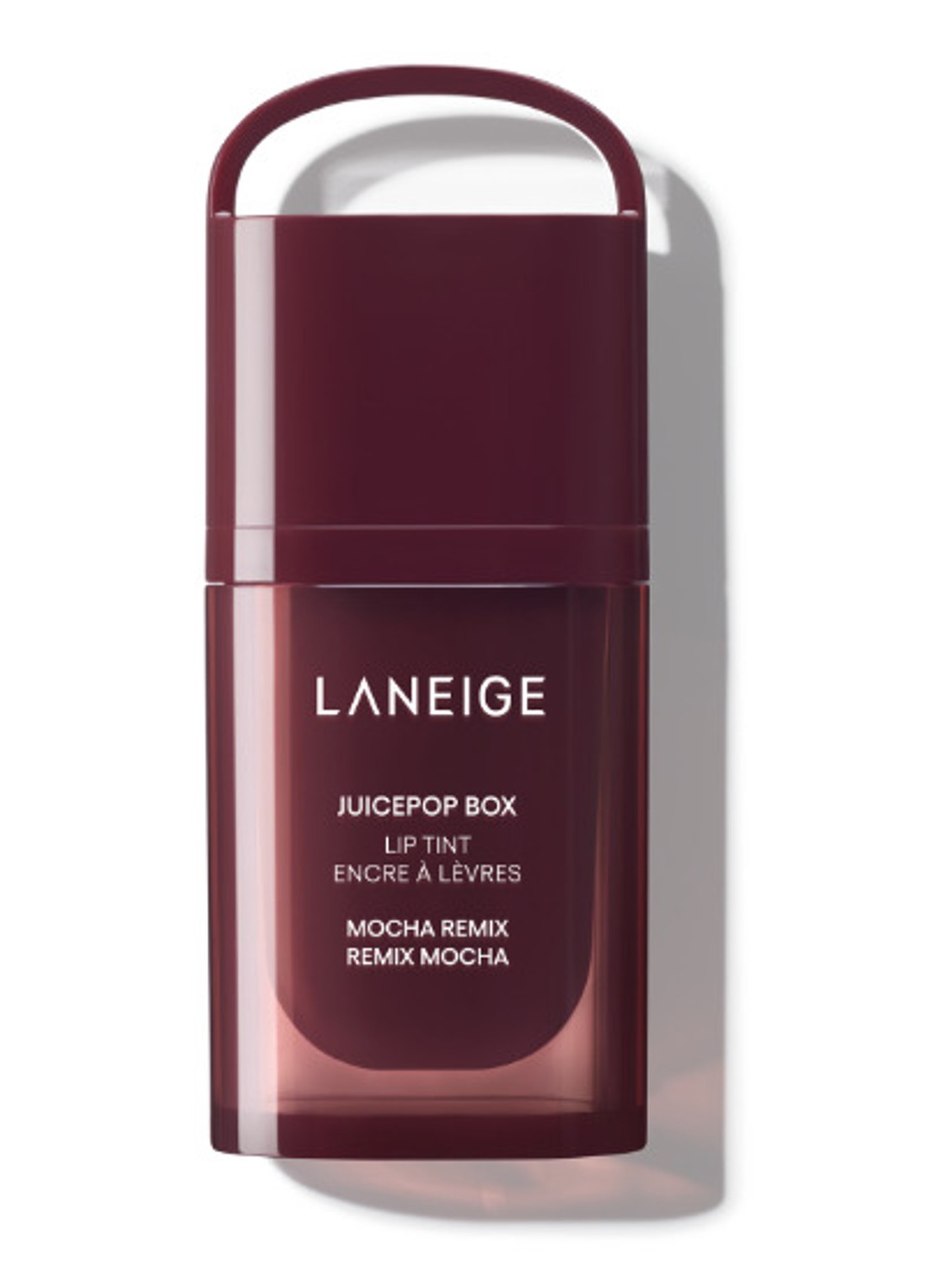 Laneige Juice Pop Box - Lip Tint - voorkant 6 mocha remix