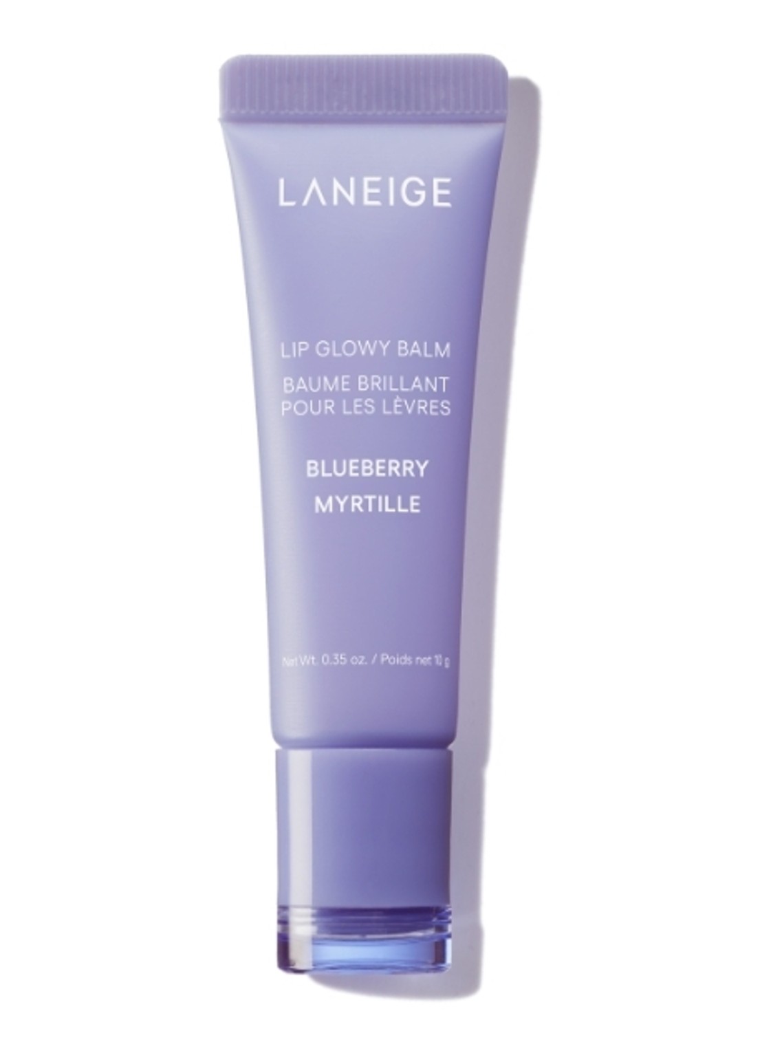Laneige Lip Glowy Balm - lipbalsem - voorkant blueberry