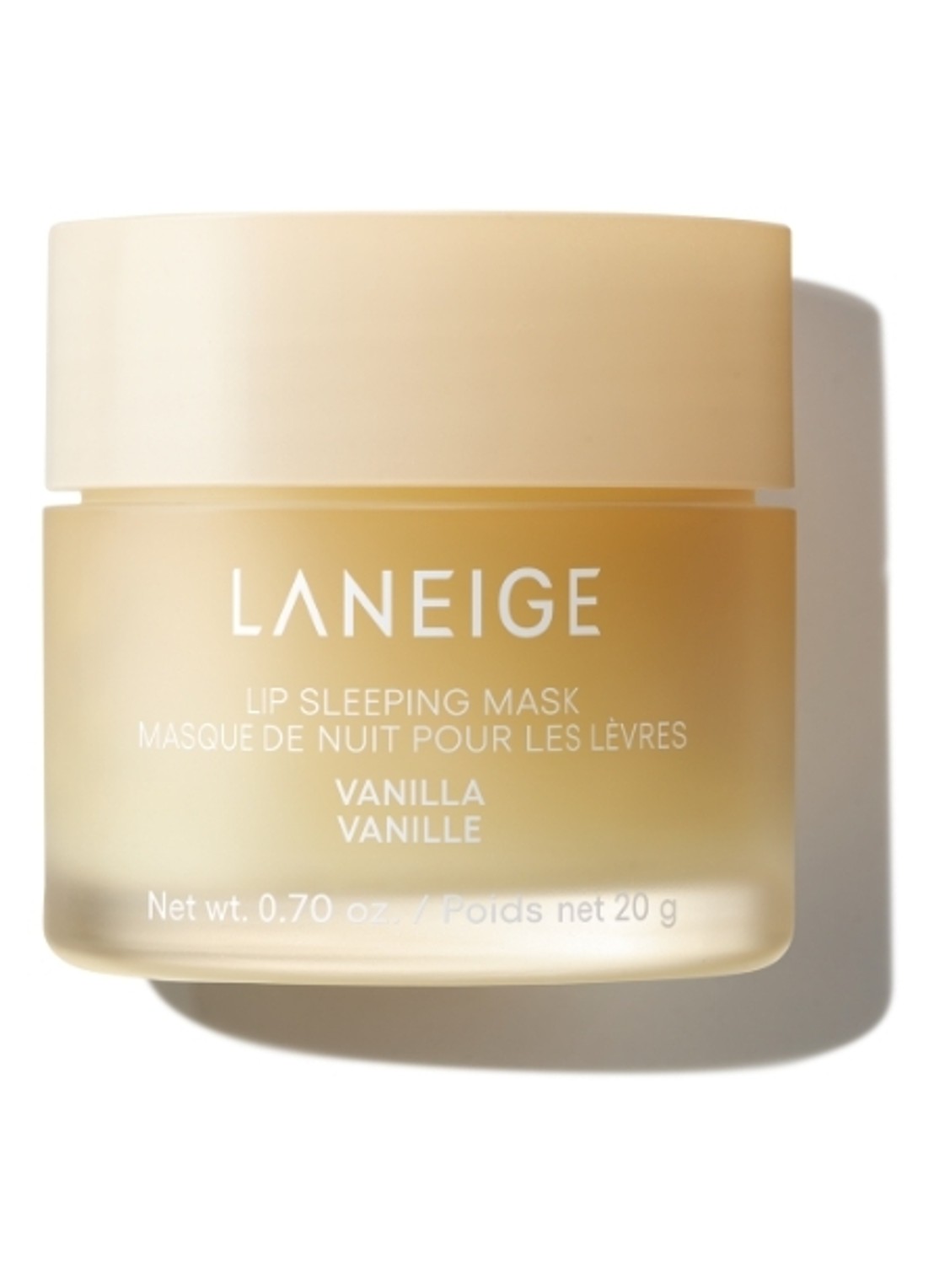 Laneige Lip Sleeping Mask - lipmasker - voorkant vanilla