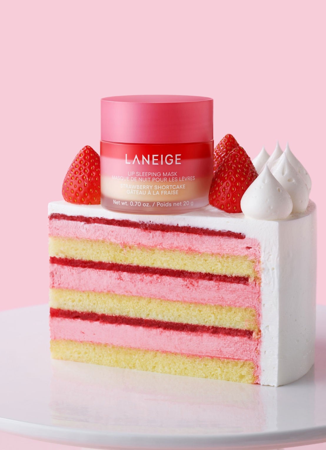 Laneige Lip Sleeping Mask Strawberry Shortcake - lipmasker - detail 5 undefined