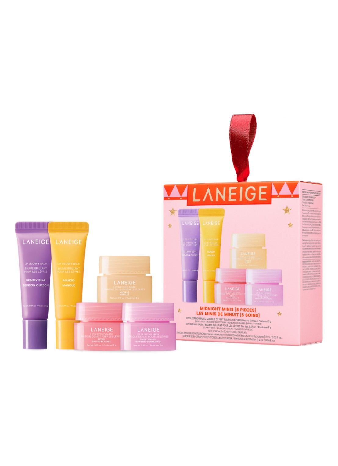 Laneige Midnight Mini's - verzorgingsset - voorkant 3 undefined