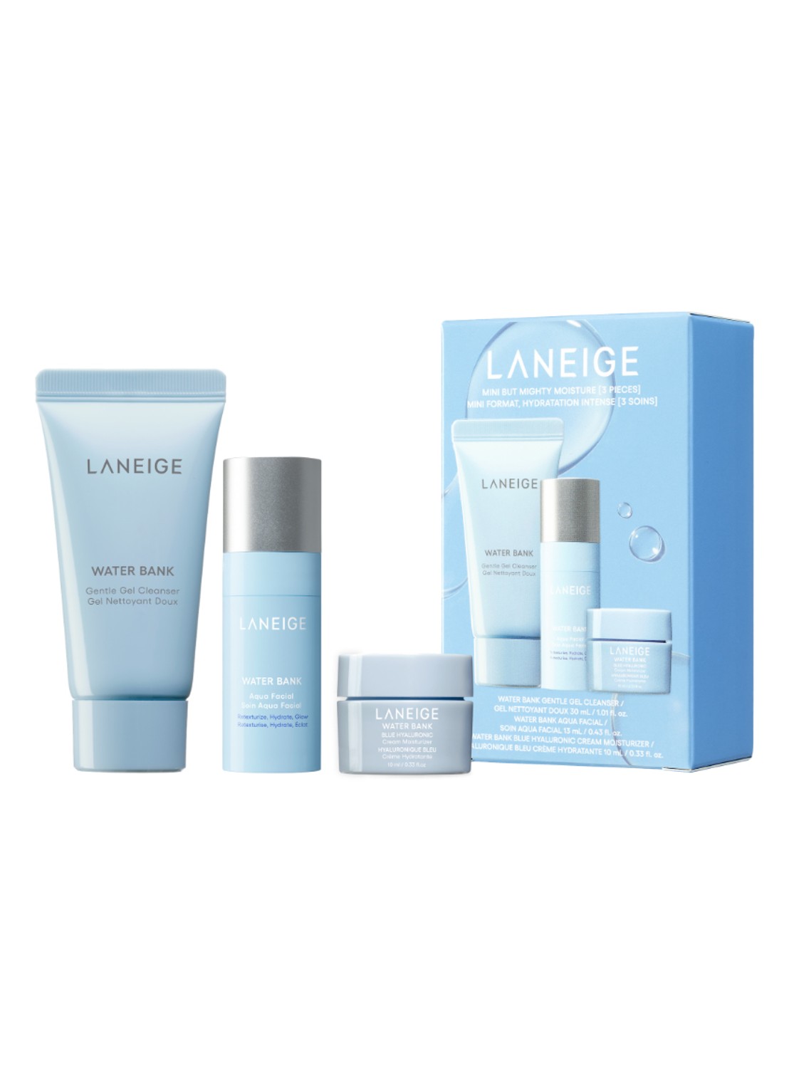 Laneige Mini But Mighty Moisture Set - verzorgingsset - voorkant undefined