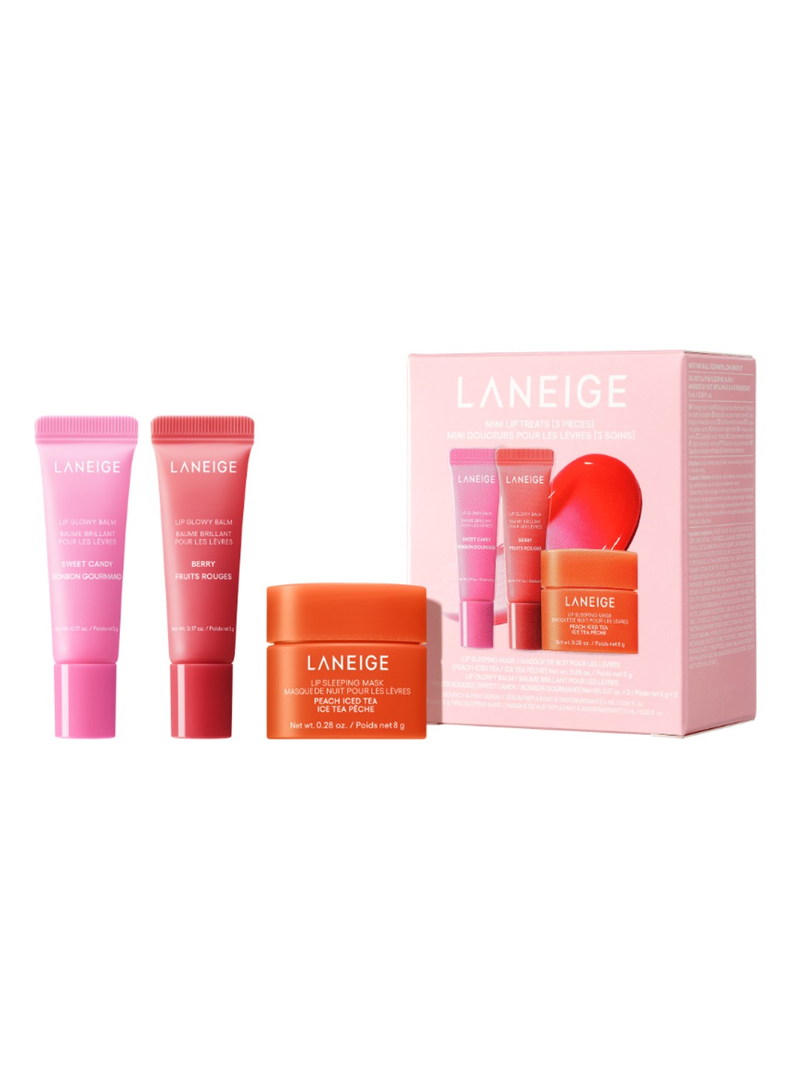 Laneige Mini Lip Treats Set - make-up set - voorkant undefined
