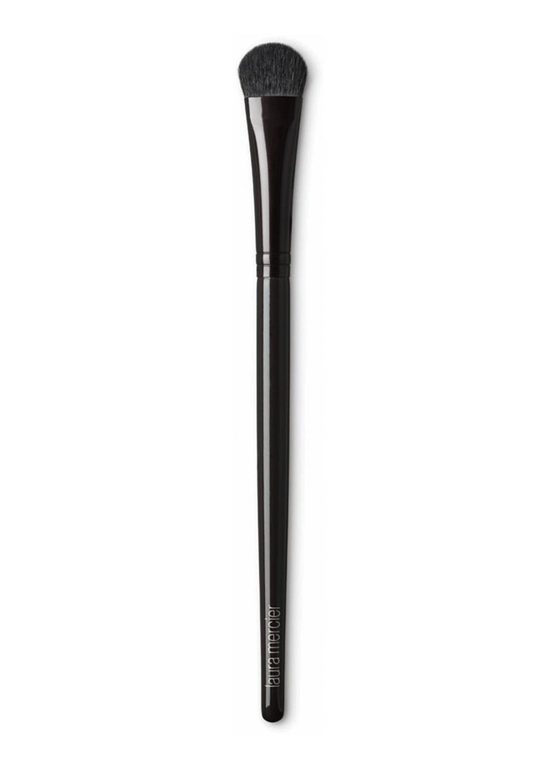 Laura Mercier All Over Eye Brush - make-up kwast - voorkant zwart