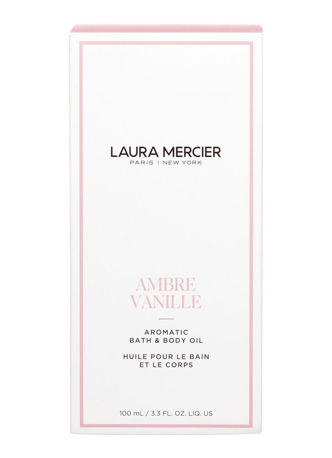 Laura Mercier Ambre Vanille Bath & Body Oil - doucheolie - voorkant 2 undefined