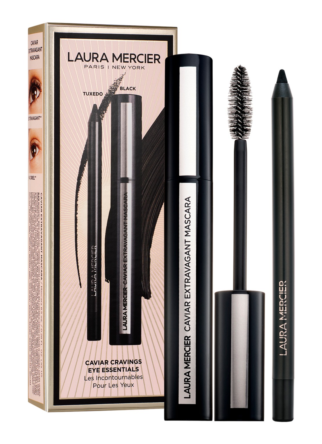 Laura Mercier Caviar Cravings Eye Essentials - make- up set - voorkant 2 undefined