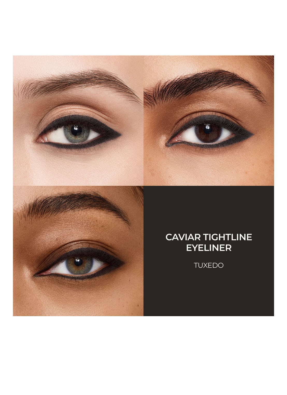 Laura Mercier Caviar Eyeliner - oogpotlood - detail 4 tuxedo