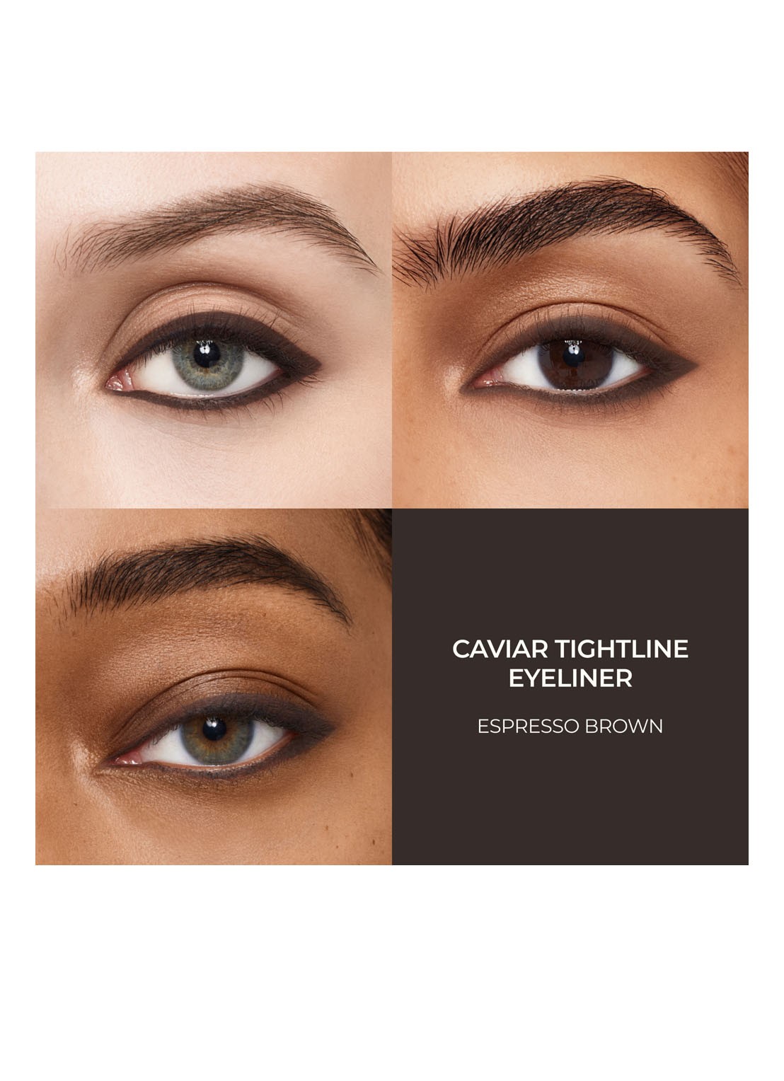 Laura Mercier Caviar Eyeliner - oogpotlood - detail 4 espresso brown