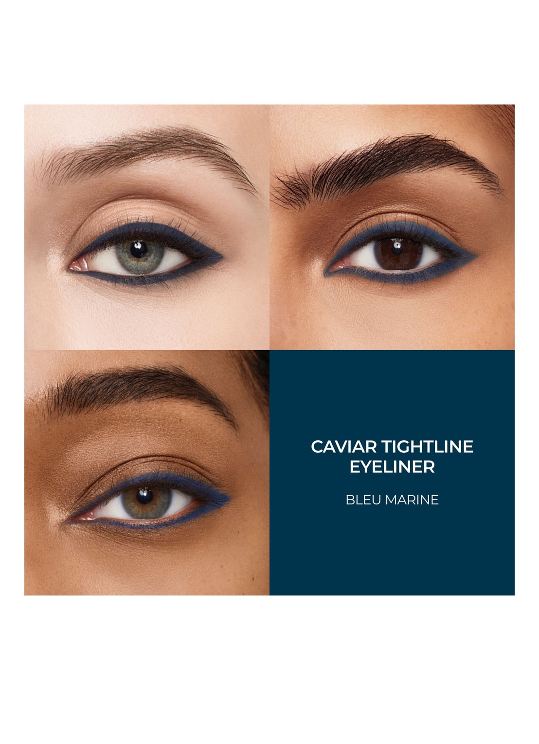 Laura Mercier Caviar Eyeliner - oogpotlood - detail 2 blue marine