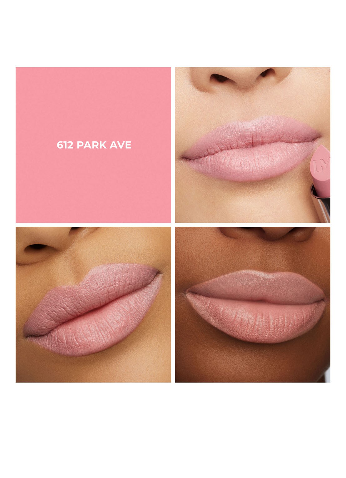 Laura Mercier Caviar Hydra-Crème Lipstick - navulbare lipstick - achterkant 8 612 park ave