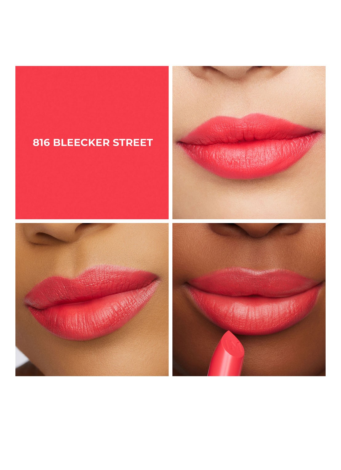 Laura Mercier Caviar Hydra-Crème Lipstick - navulbare lipstick - achterkant 3 816 bleeker street