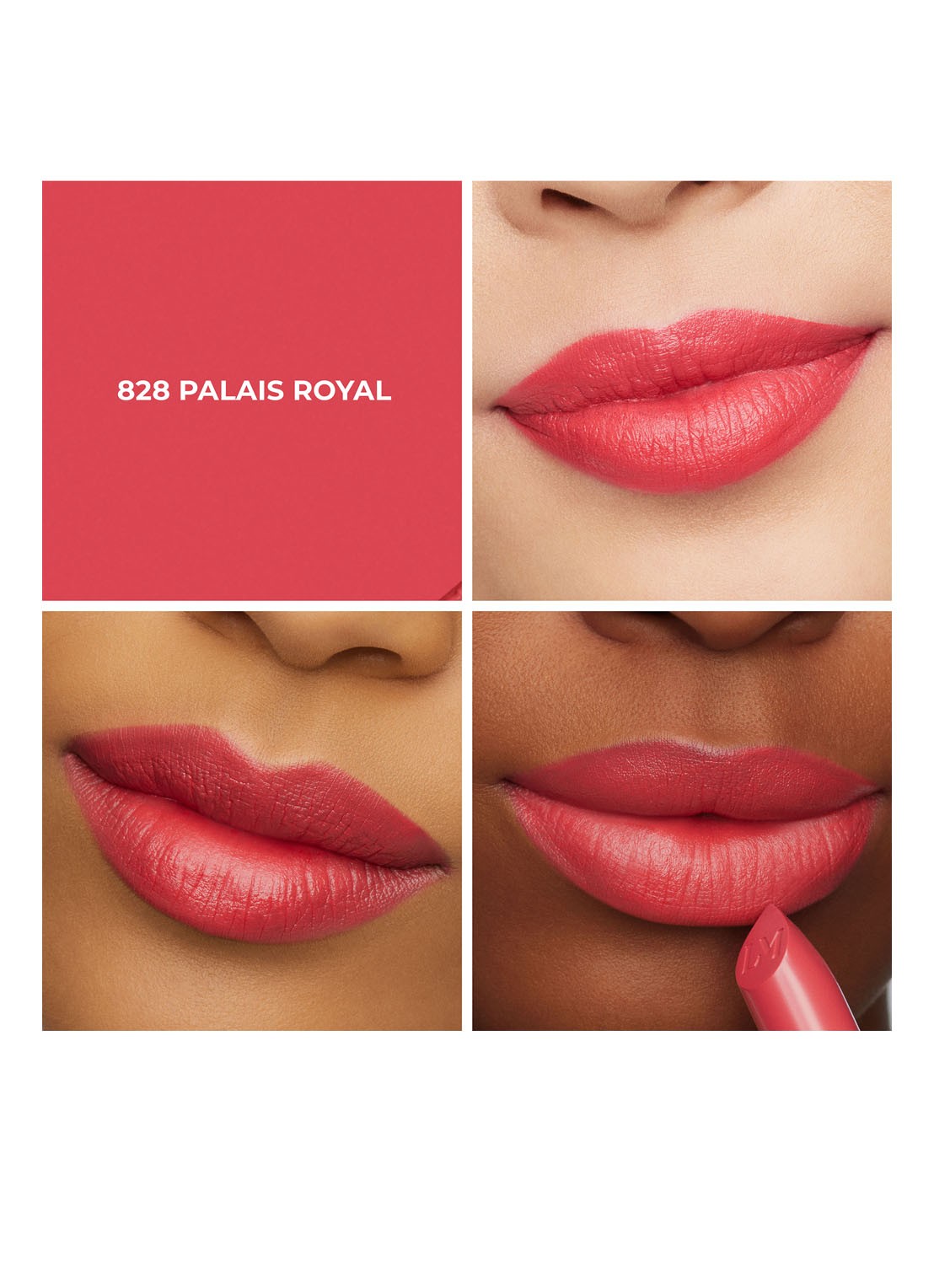 Laura Mercier Caviar Hydra-Crème Lipstick - navulbare lipstick - achterkant 8 828 palais royal