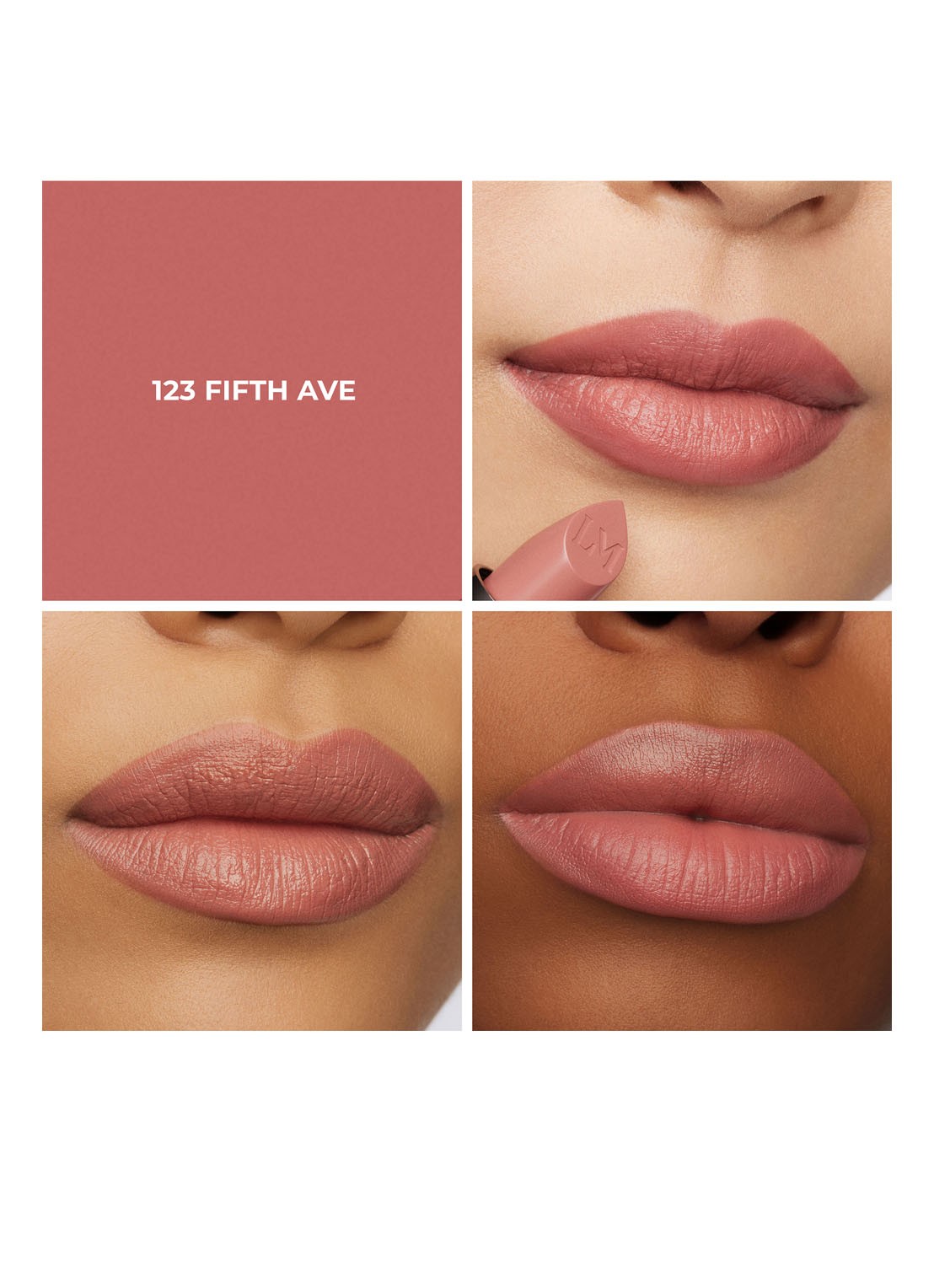 Laura Mercier Caviar Hydra-Crème Lipstick Refill - lipstick navulling - achterkant 123 fifth ave
