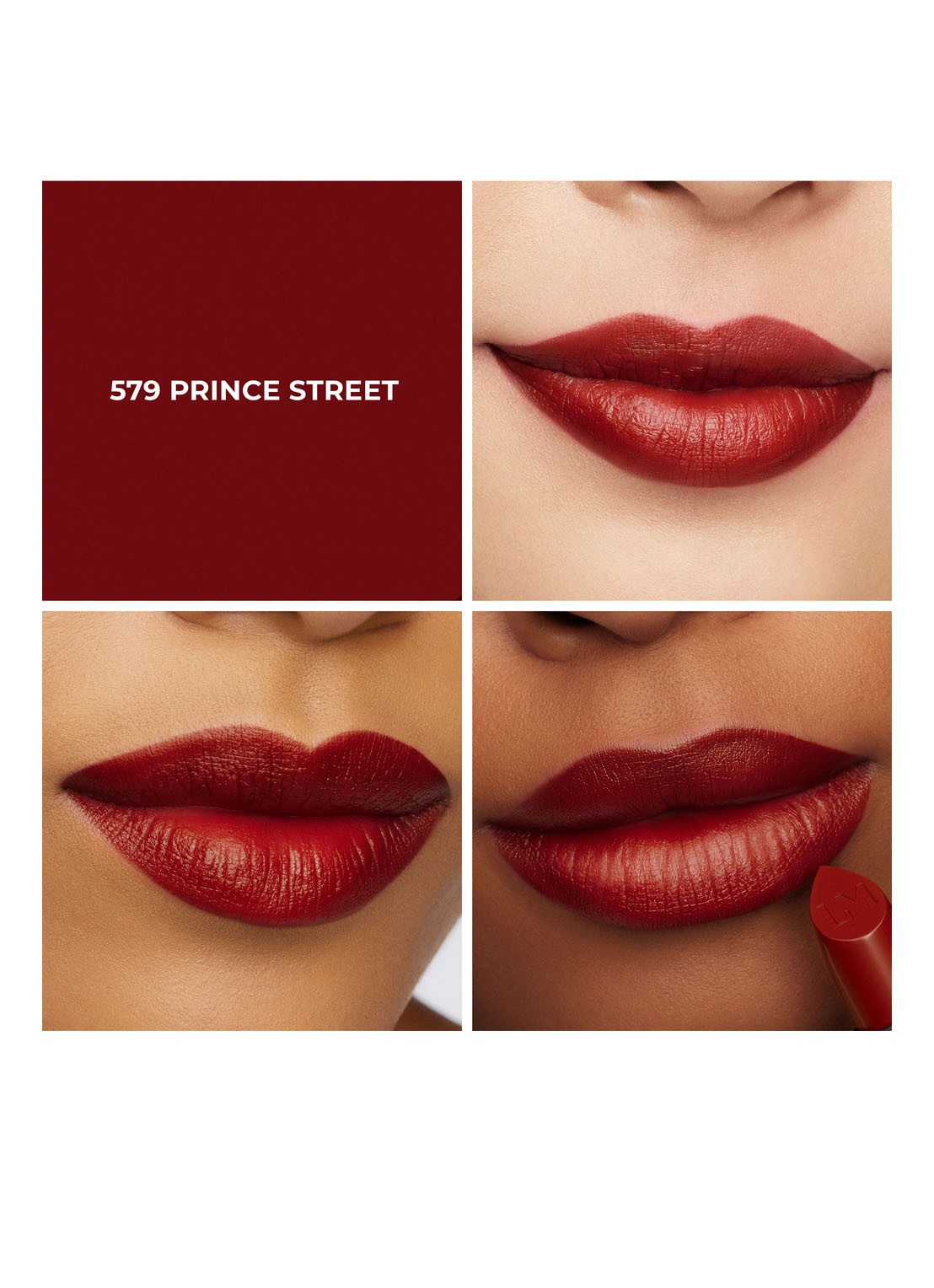 Laura Mercier Caviar Hydra-Crème Lipstick Refill - lipstick navulling - achterkant 579 prince street