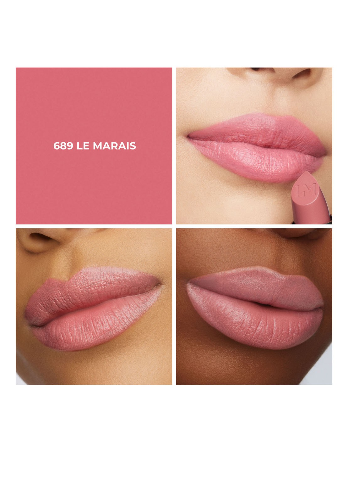 Laura Mercier Caviar Hydra-Crème Lipstick Refill - lipstick navulling - achterkant 3 689 le marais