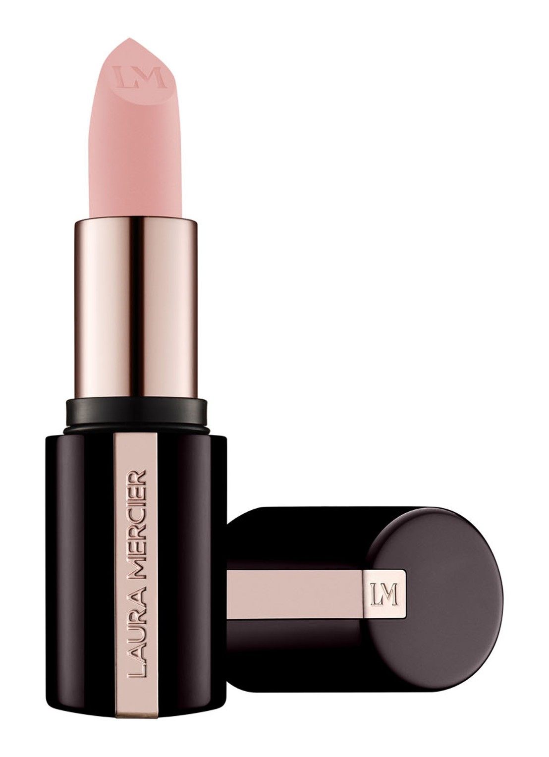 Laura Mercier Caviar Smoothing Matte Lipstick - voorkant 136 chantilly lace