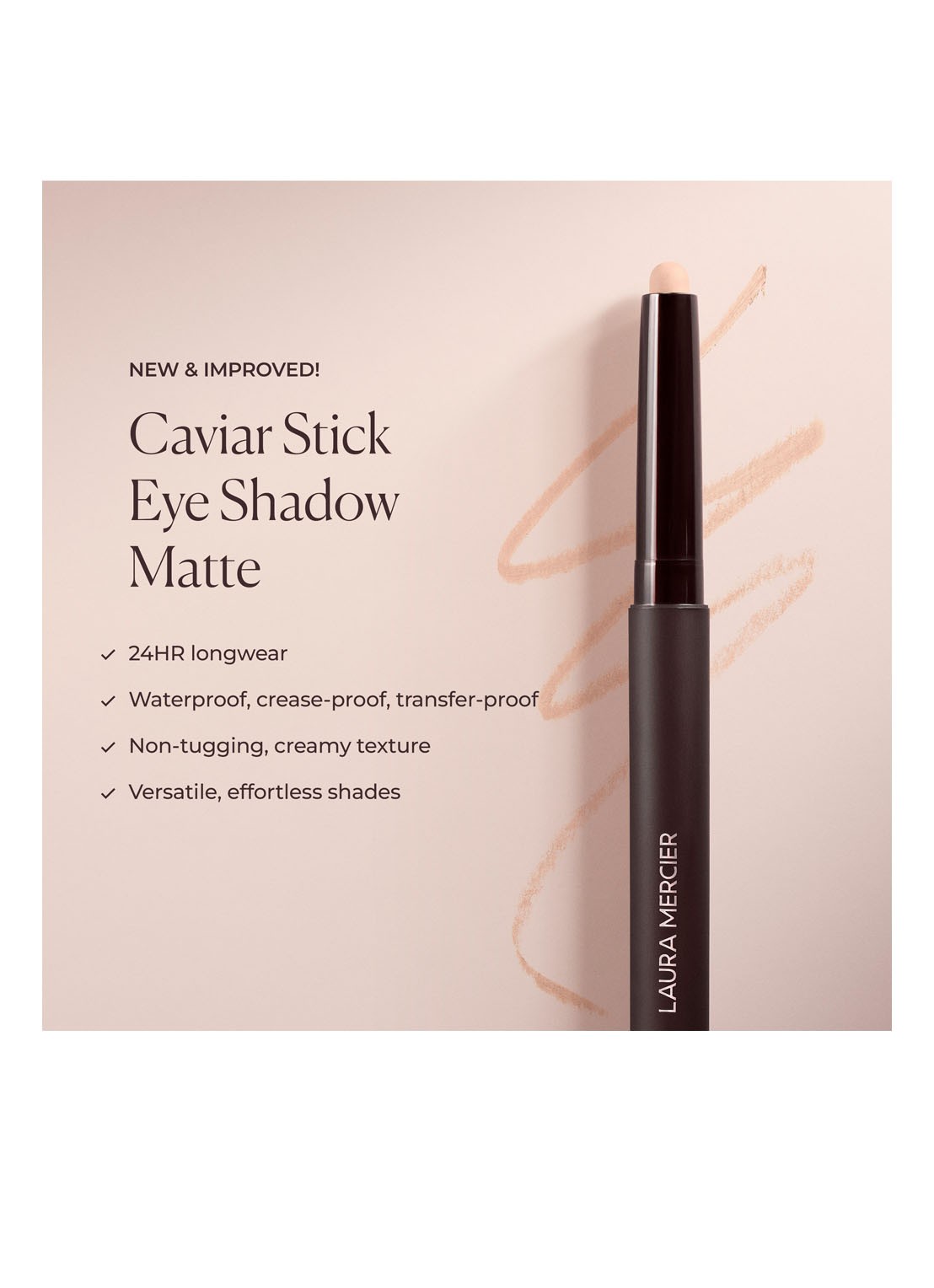 Laura Mercier Caviar Stick Eye Colour - oogschaduwstick - detail 6 peach