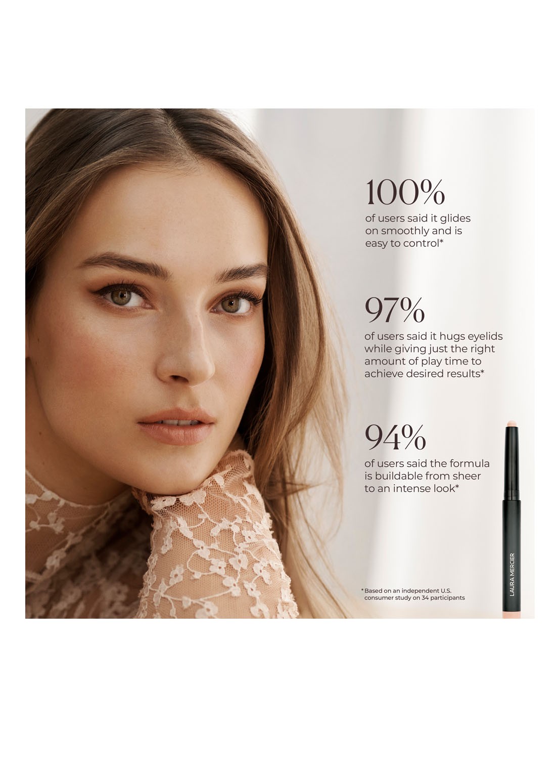 Laura Mercier Caviar Stick Eye Colour - oogschaduwstick - detail 7 cafe noir