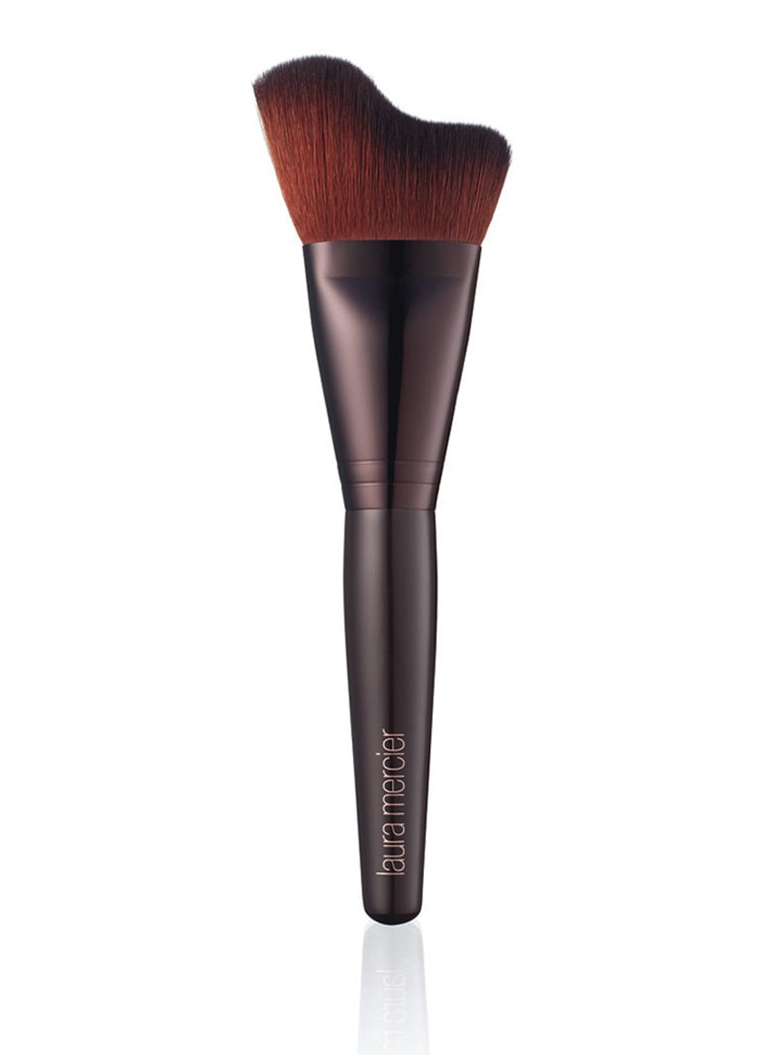 Laura Mercier Glow Powder Brush - make-up kwast - voorkant zwart