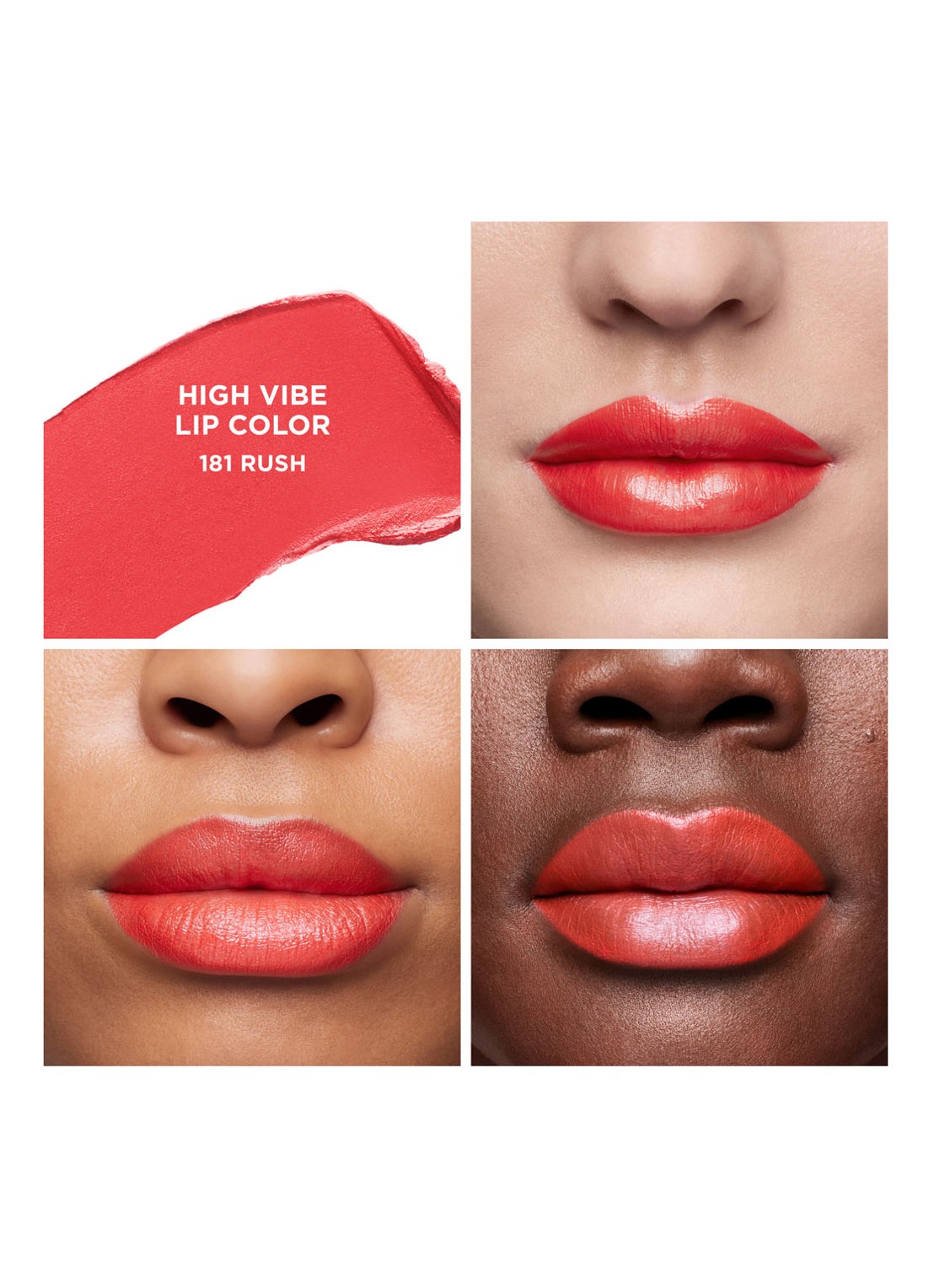Laura Mercier High Vibe Lip Color - lipstick - detail 3 181 rush