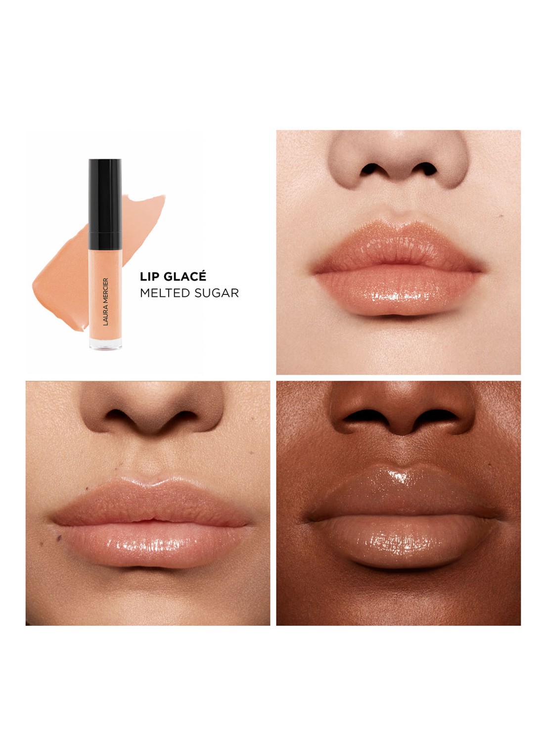 Laura Mercier Lip Glacé - lipgloss - detail 3 310 melted sugar