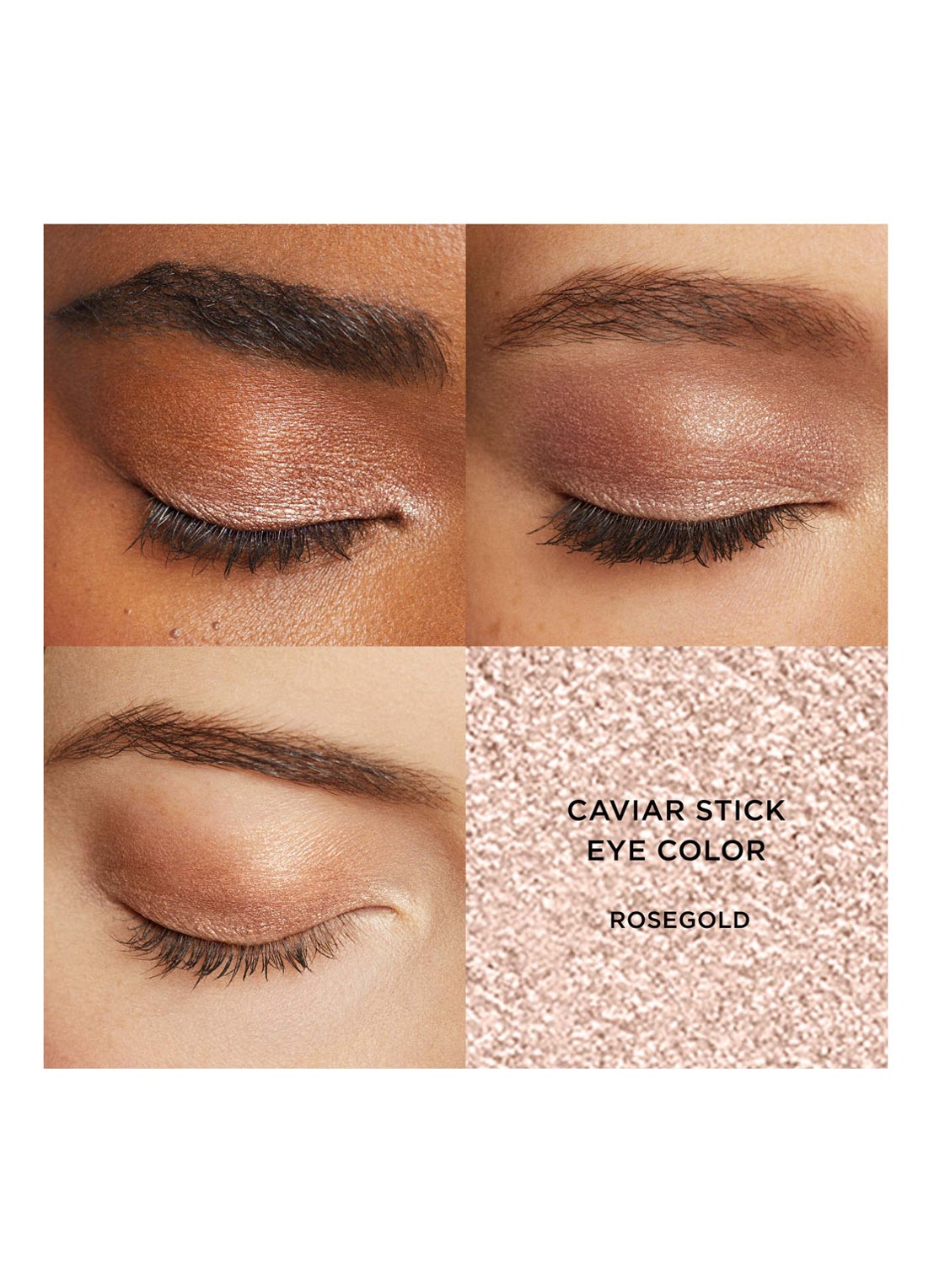 Laura Mercier Mini Caviar Stick Eye Colour - mini oogschaduwstick - detail 2 rosegold