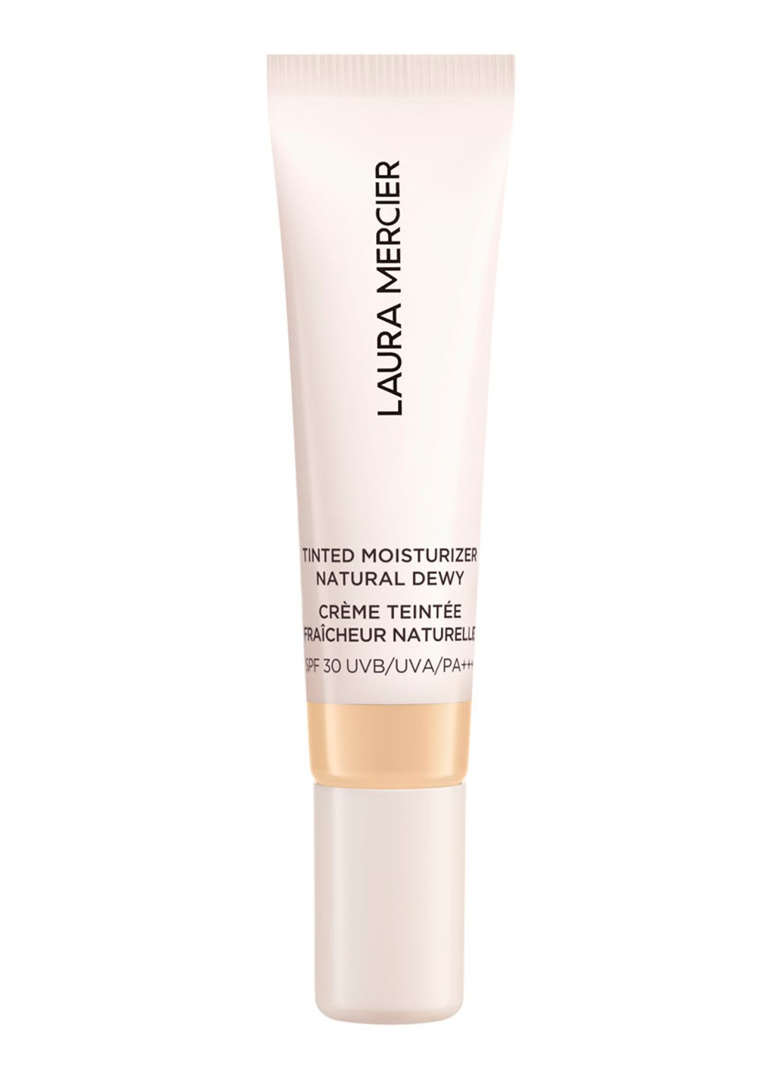 Laura Mercier Mini Tinted Moisturizer Natural Dewy - travel size getinte dagcrème  - voorkant 1n birch