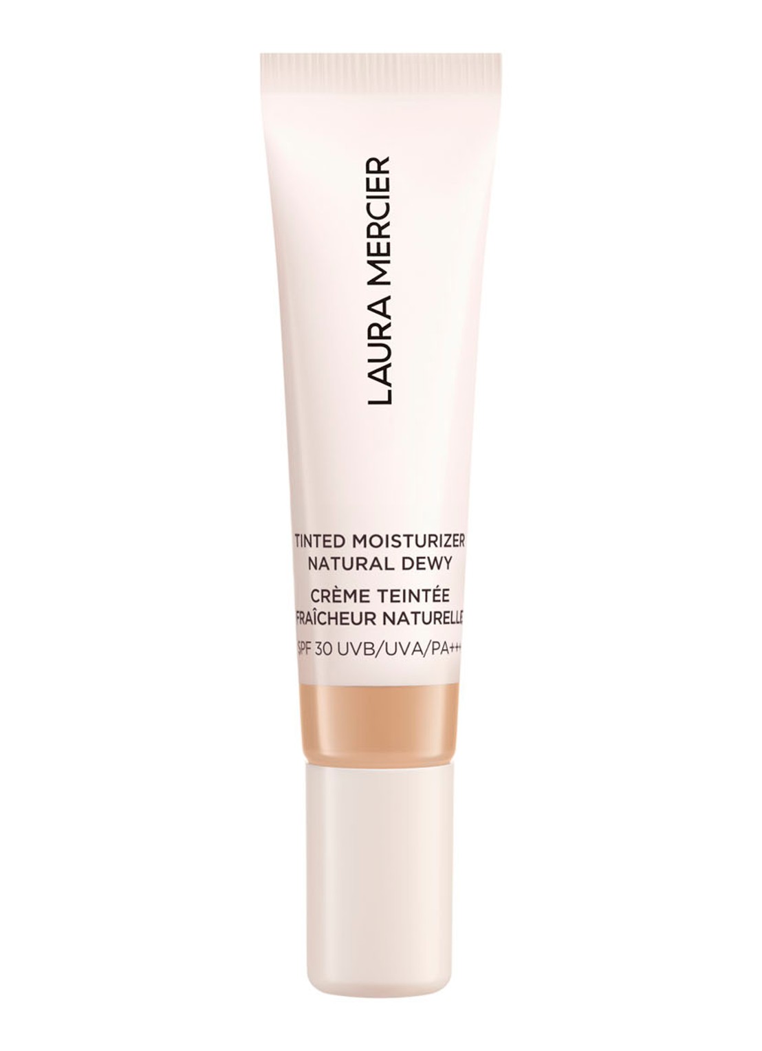 Laura Mercier Mini Tinted Moisturizer Natural Dewy - travel size getinte dagcrème  - voorkant 6 3n sand