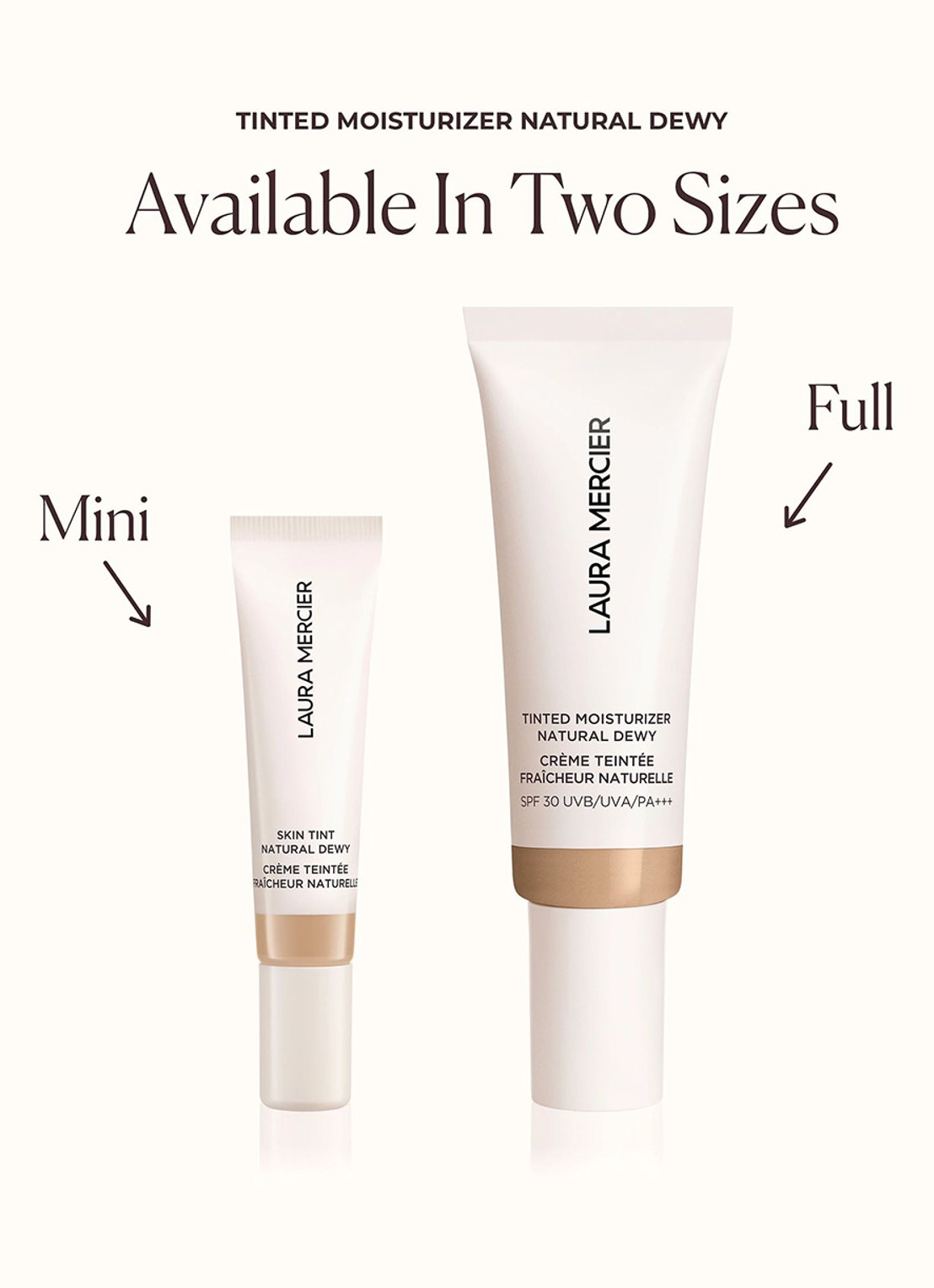 Laura Mercier Mini Tinted Moisturizer Natural Dewy - travel size getinte dagcrème  - detail 4 5n clay