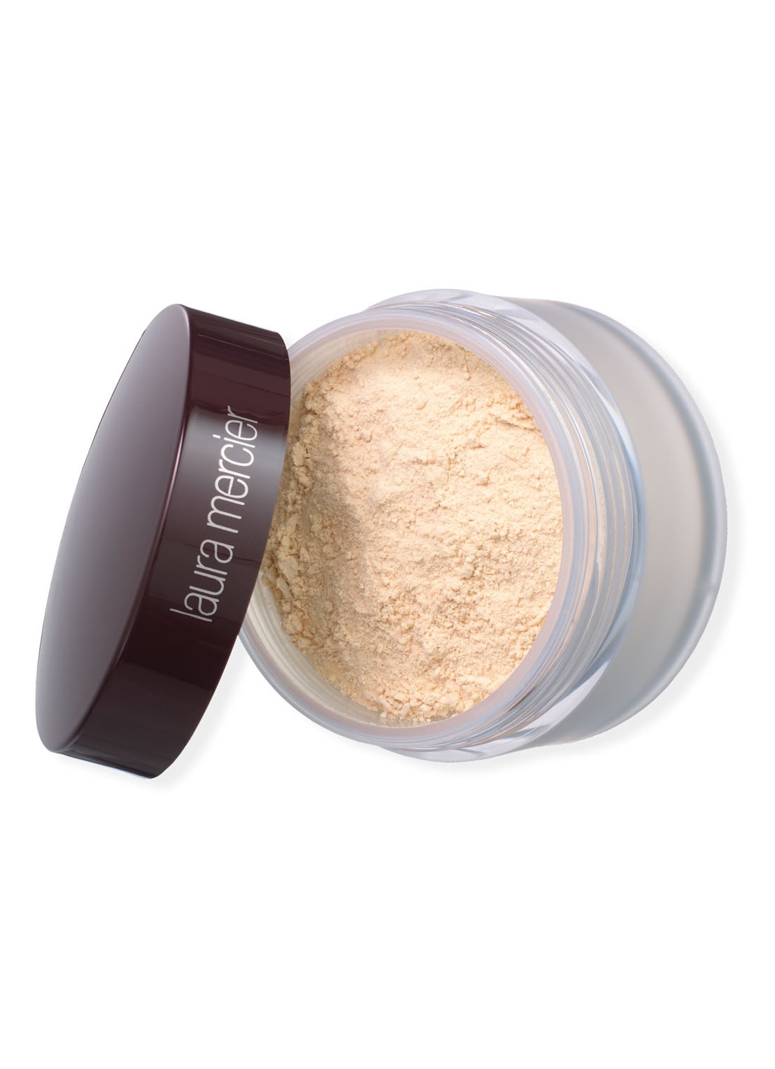 Laura Mercier Mini Translucent Loose Setting Powder Matte - losse poeder - voorkant translucent