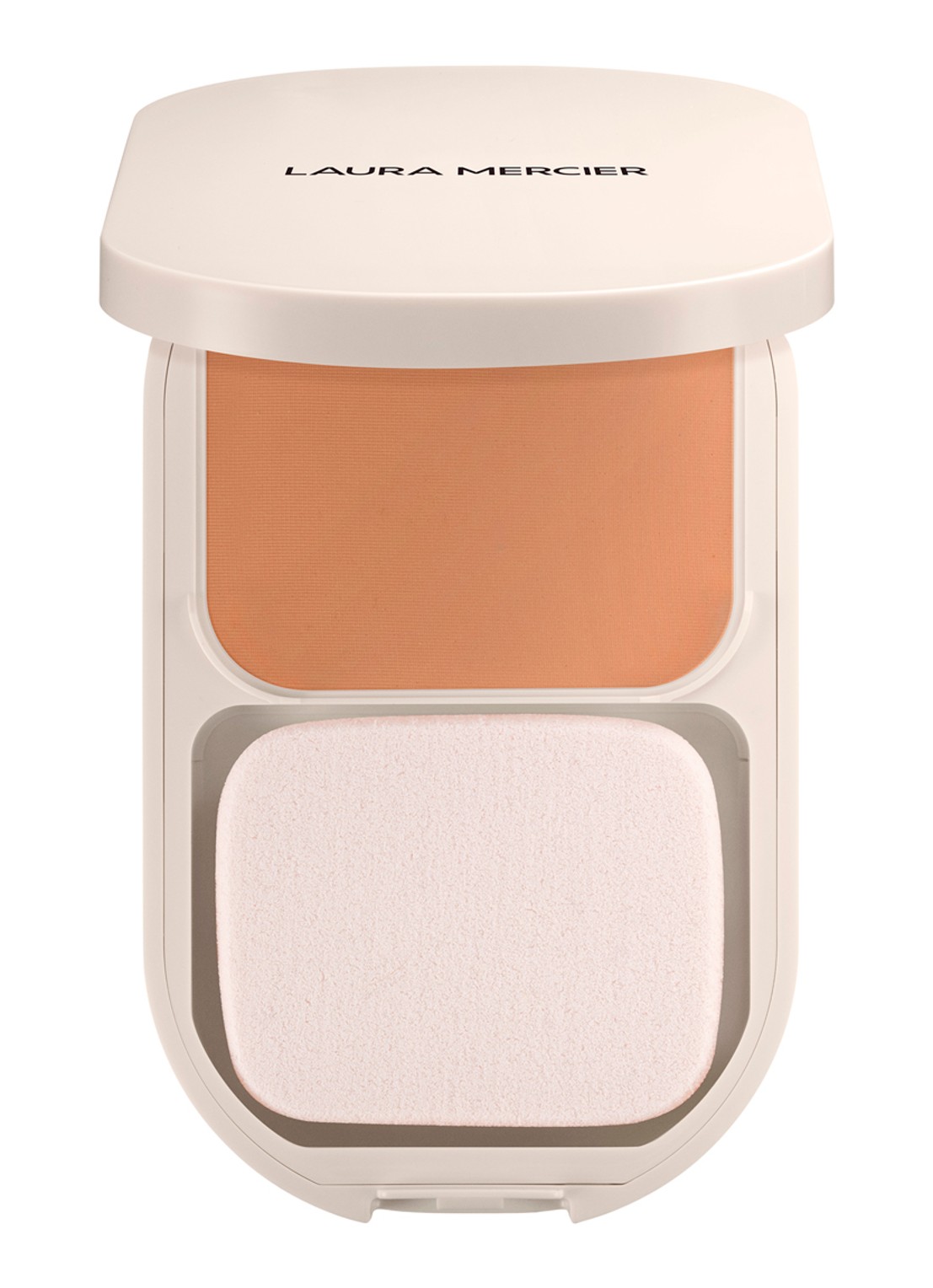 Laura Mercier Real Flawless Feather Matte Powder Foundation - voorkant 6 4c canelé
