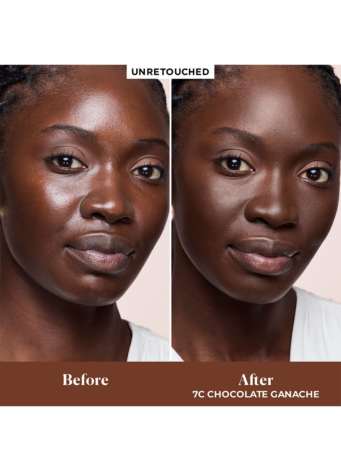 Laura Mercier Real Flawless Feather Matte Powder Foundation - detail 2 7c chocolate ganache