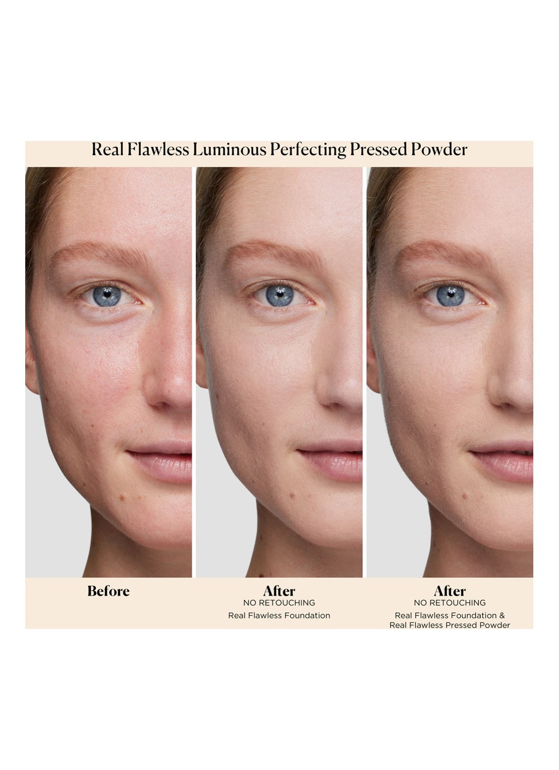 Laura Mercier Real Flawless Powder - compacte poeder - detail 6 translucent