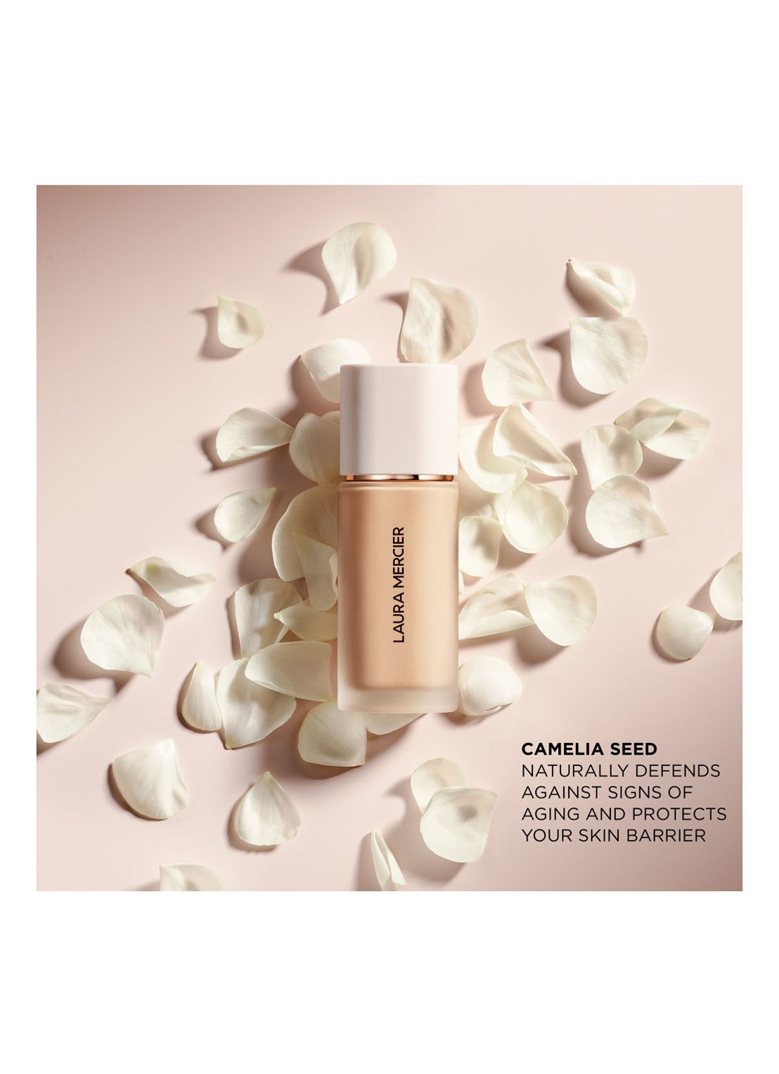 Laura Mercier Real Flawless Weightless Perfecting Foundation - detail 5 3n2 camel