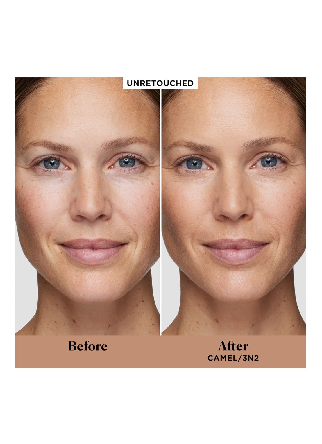 Laura Mercier Real Flawless Weightless Perfecting Foundation - voorkant 7 3n2 camel