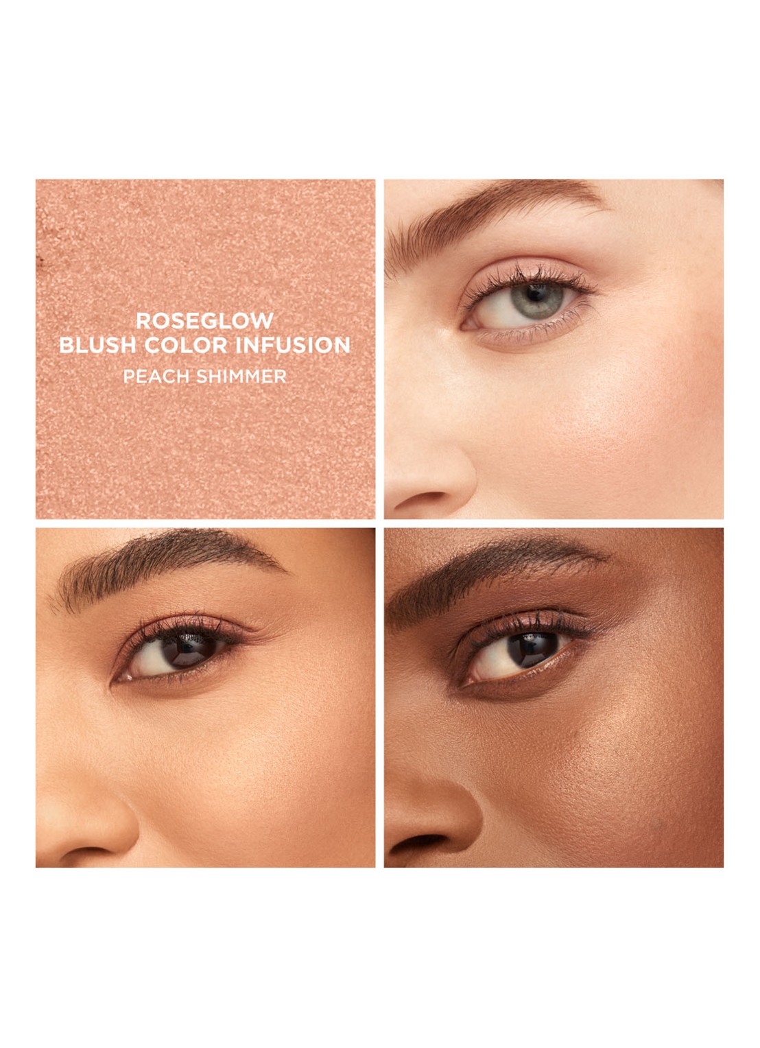 Laura Mercier RoseGlow Blush Color Infusion - blush - detail 4 peach shimmer