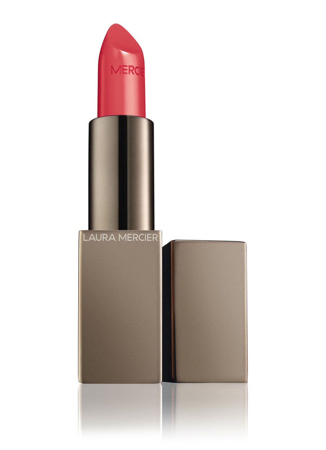 Laura Mercier Rouge Essentiel Silky Crème Lipstick - voorkant 3 l’orange