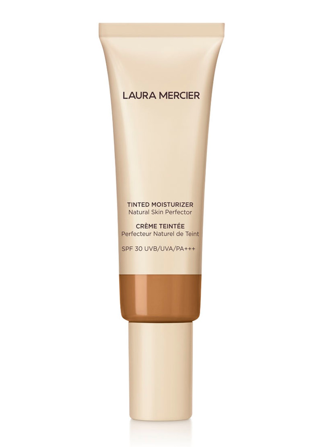 Laura Mercier Tinted Moisturizer SPF30 - getinte dagcrème - voorkant 5w1 tan