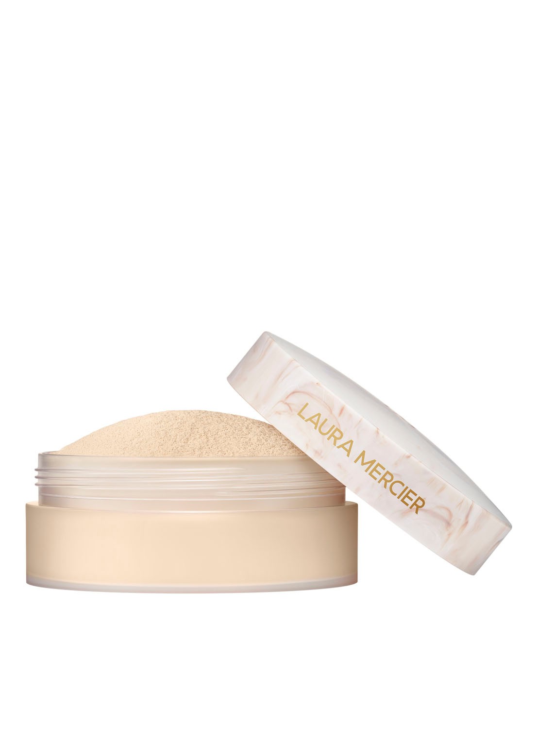 Laura Mercier Translucent Loose Setting Powder - losse poeder - voorkant 3 translucent