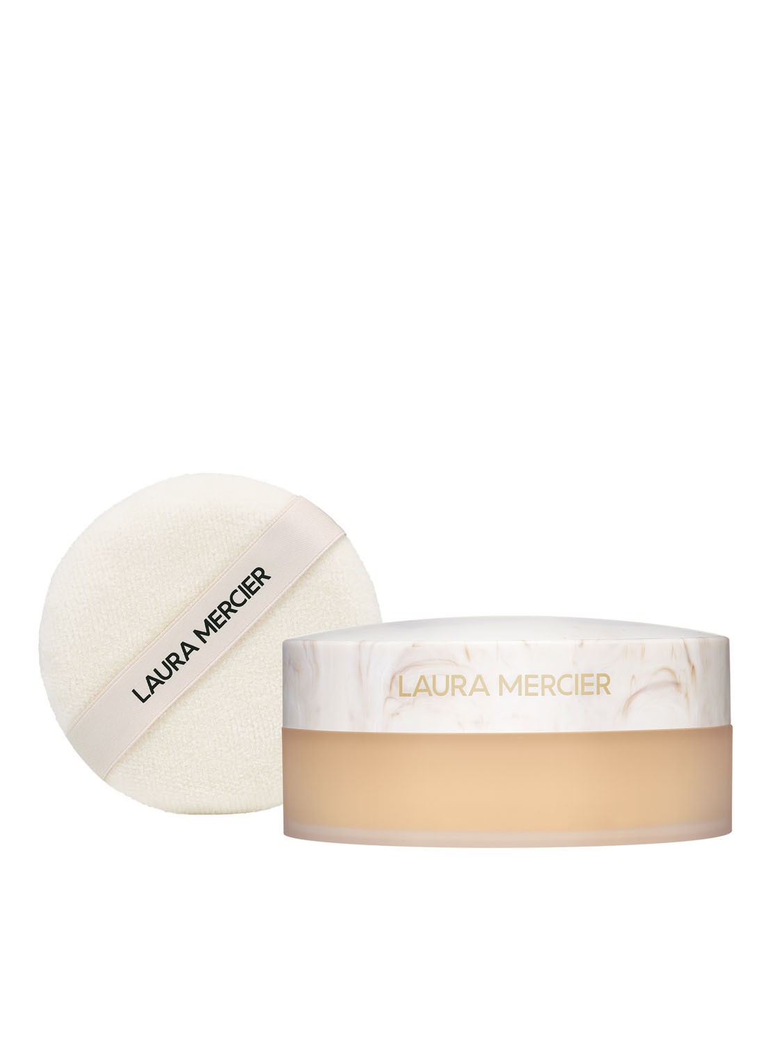 Laura Mercier Translucent Loose Setting Powder - losse poeder - voorkant 4 translucent honey