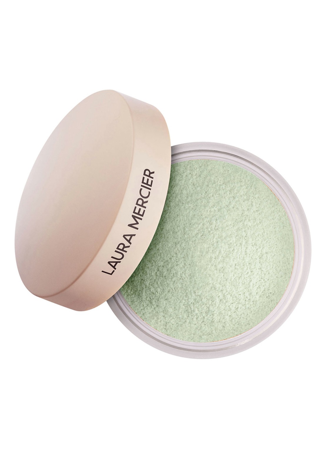 Laura Mercier Translucent Loose Setting Powder Ultra Blur Mint Mini - losse poeder - voorkant 7 mint