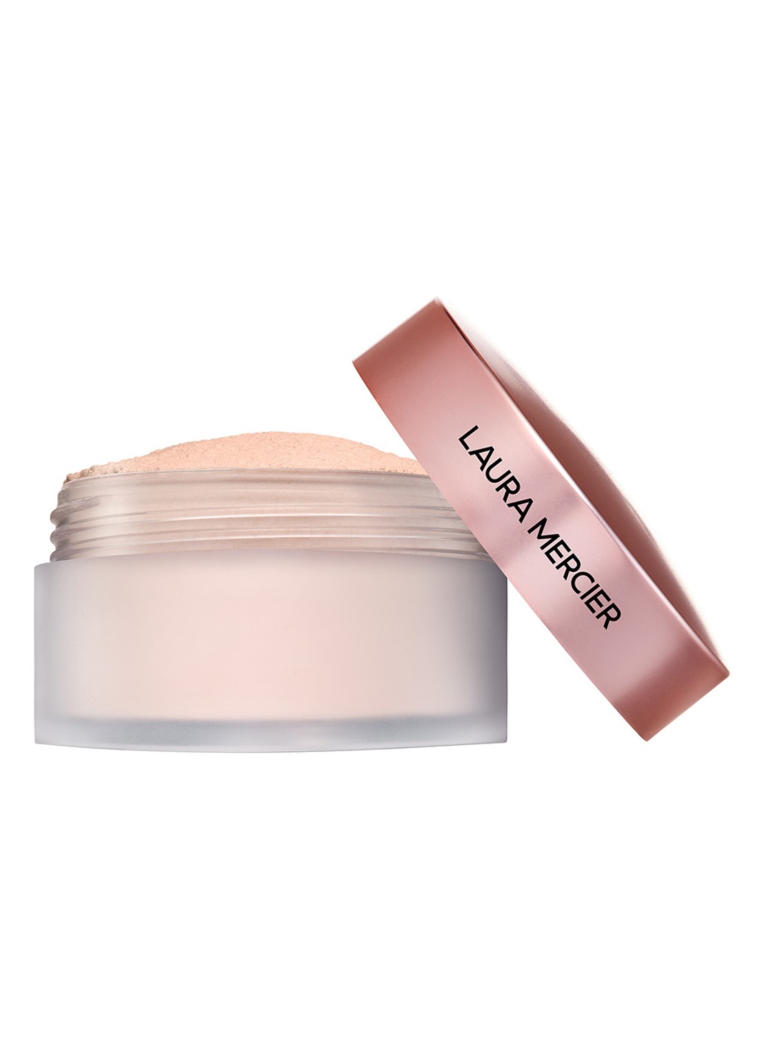 Laura Mercier Translucent Loose Talc-Free Setting Powder Ultra-Blur - losse poeder - voorkant rose